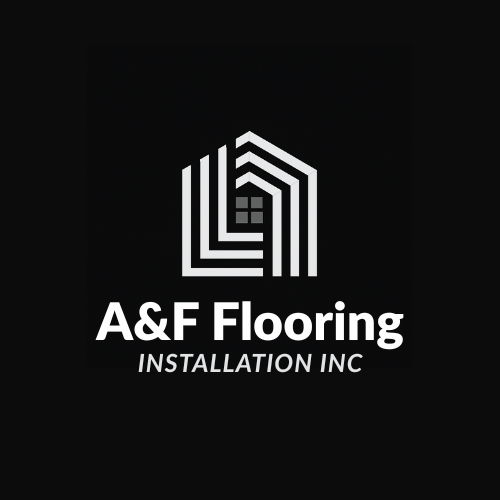 A professional working on flooring installation.