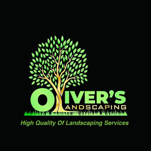 Oliver's Landscaping Corp. team working on a landscaping project.