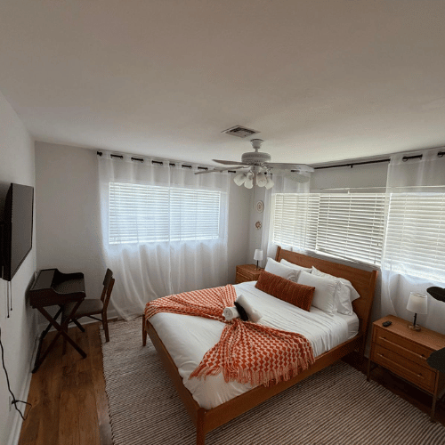 Clean reception area