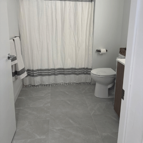 Clean commercial building