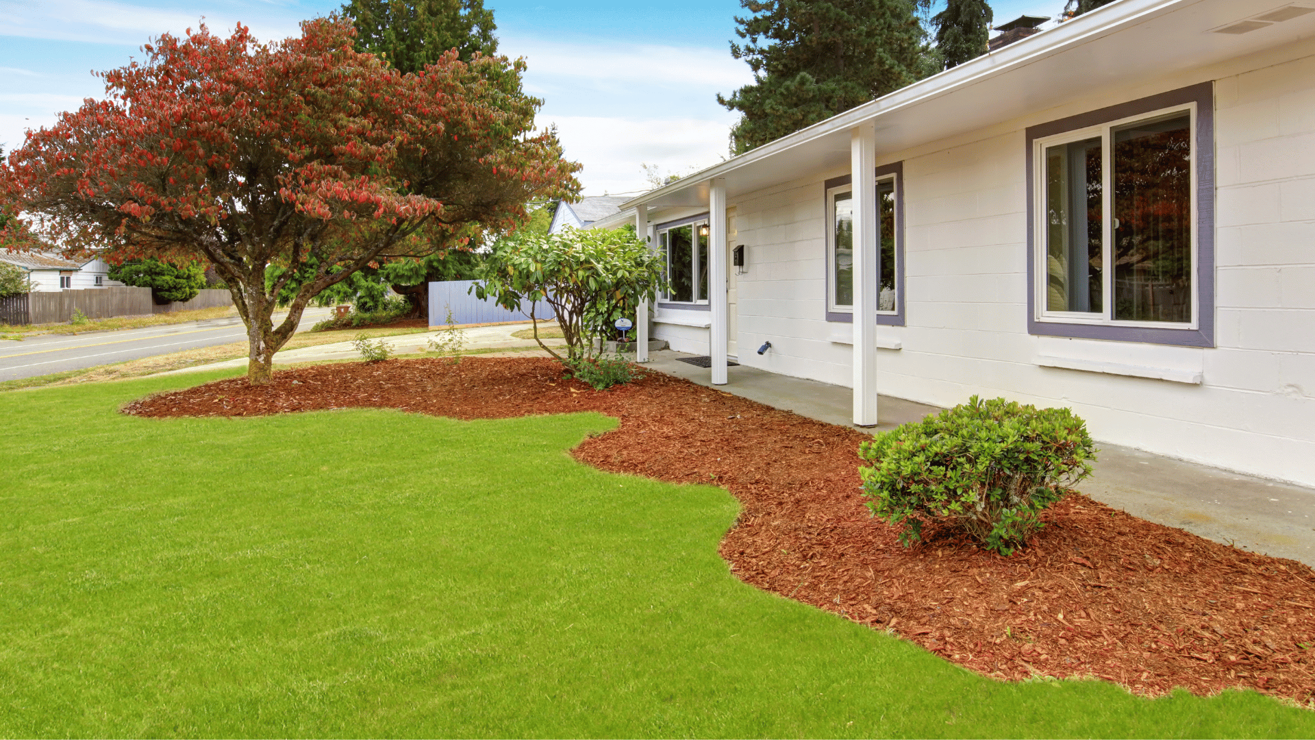 Landscaping project in Yarmouth MA