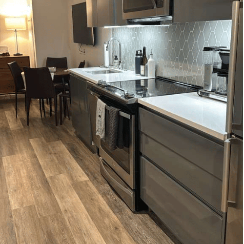 Clean reception area