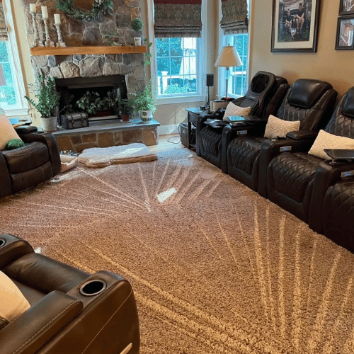 Clean reception area