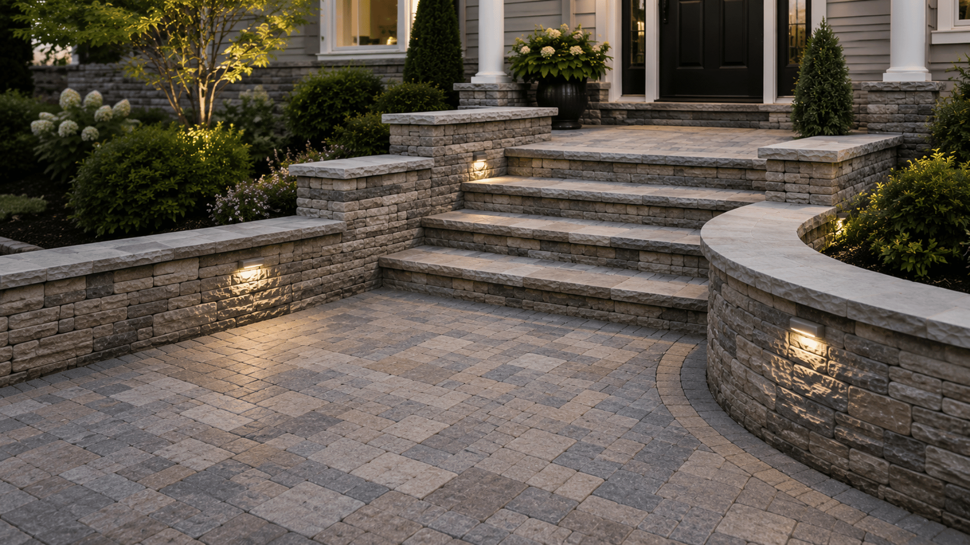 FJK Stone & Tile Remodeling masonry and patio project