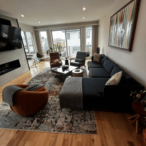 Clean living area