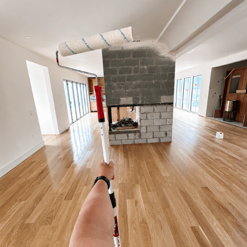 Tile and painting